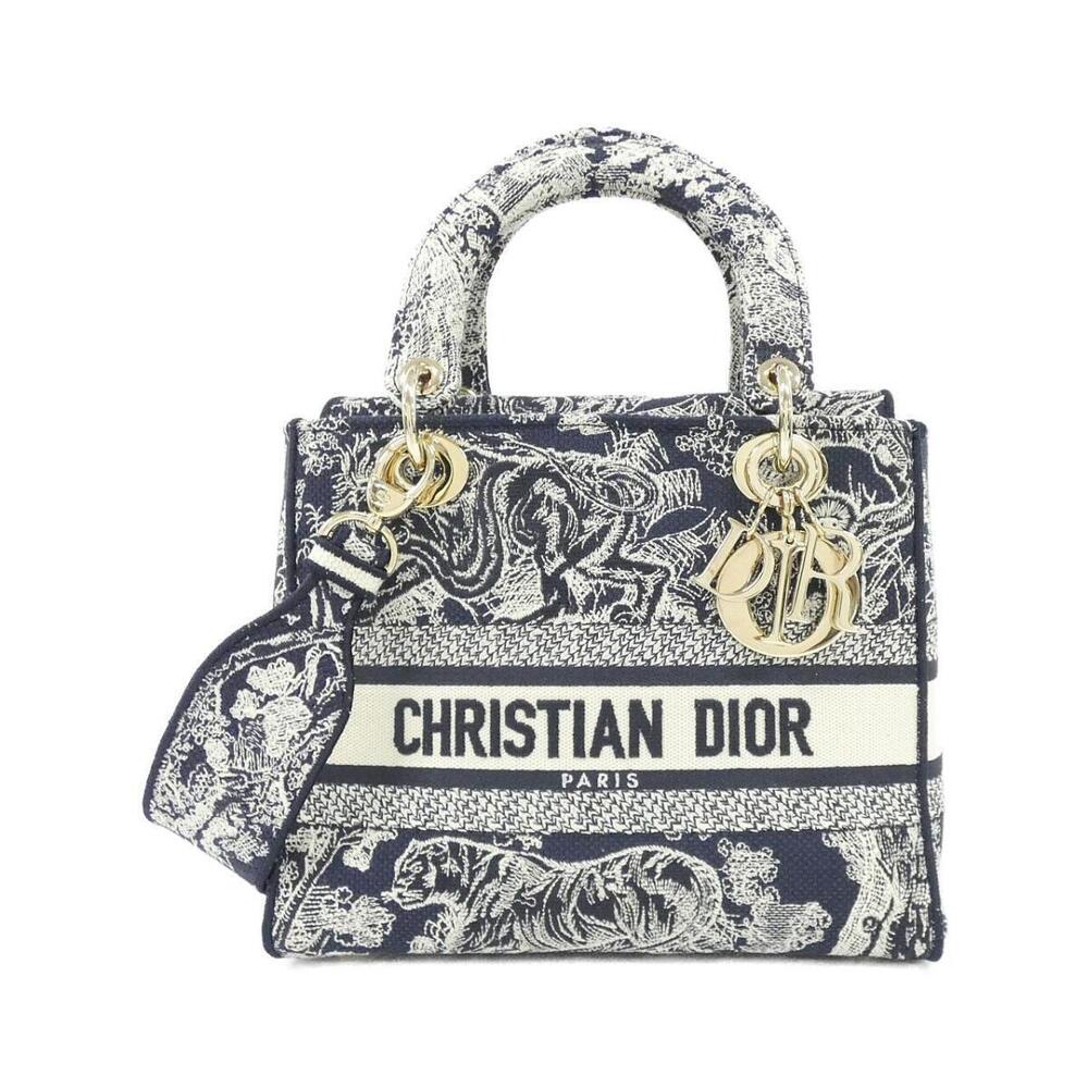 Christian Dior TOILE DE JOUY REVERSE Lady Lite Bag